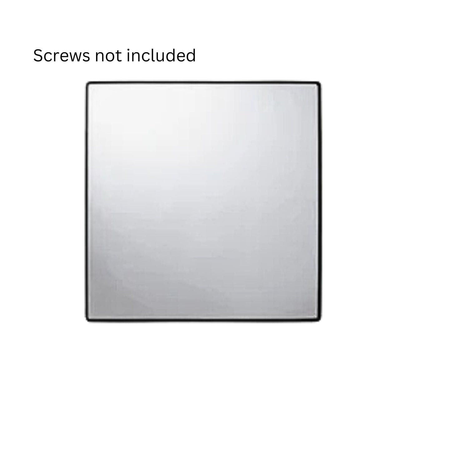 LIVARNO Home Decoration & Accessories Black LIVARNO - Square simple mirror