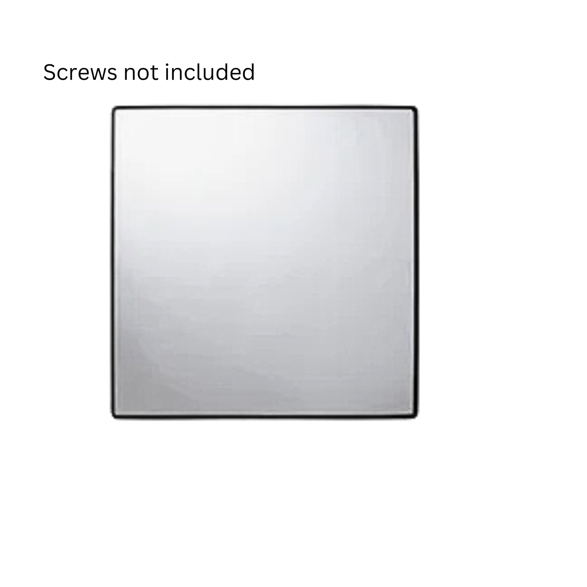 LIVARNO Home Decoration & Accessories Black LIVARNO - Square simple mirror
