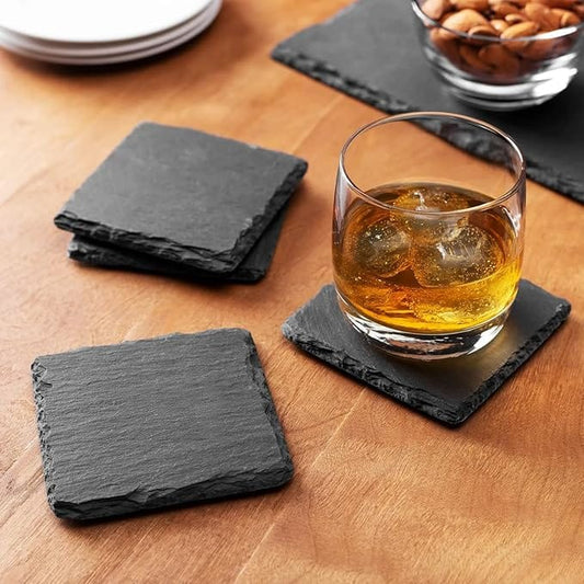 LIVARNO Kitchenware Black LIVARNO - 8 Pieces Of coasters