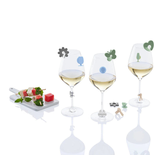 LIVARNO Kitchenware Multi-Color LIVARNO - Drinking glass silicone set