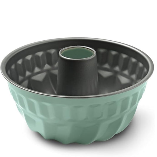 LIVARNO Kitchenware Light Green LIVARNO - Round fluted cake tin