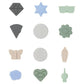 LIVARNO Kitchenware Multi-Color LIVARNO - Silicone glass marking stickers