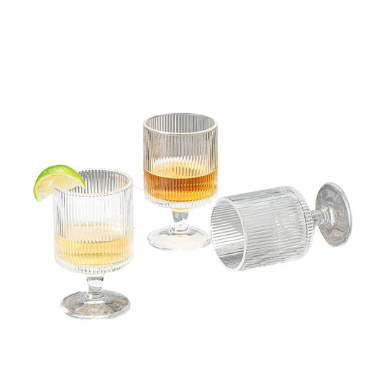 LIVARNO Kitchenware 450 ml LIVARNO - Textured  Set 0f Glass