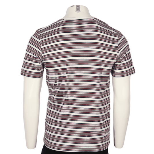 LIVERGY Mens Tops M / Multi-Color LIVERGY - Stripped cotton t-shirt