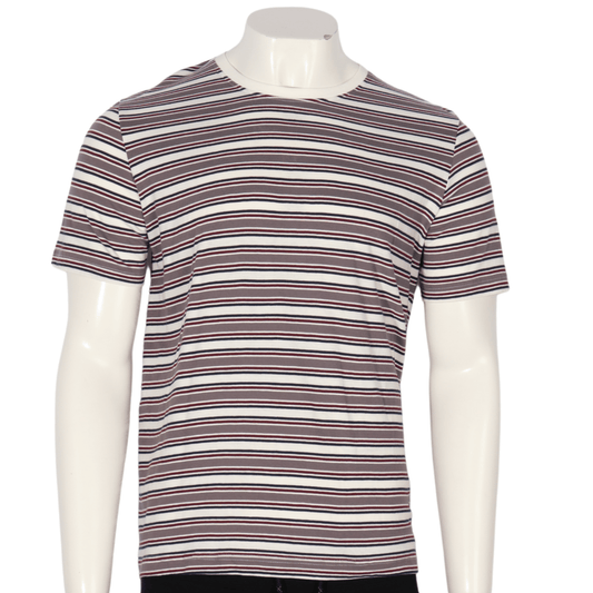 LIVERGY Mens Tops M / Multi-Color LIVERGY - Stripped cotton t-shirt