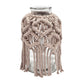 LIVING ART Home Decoration & Accessories Beige LIVING ART - Macramé Lantern/Vase