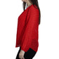 LIZ CLAIBORNE Womens Tops S / Red LIZ CLAIBORNE - Metal Detail Blouse