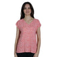 LIZ CLAIBORNE Womens Tops S / Multi-Color LIZ CLAIBORNE - Printed Blouse All Over