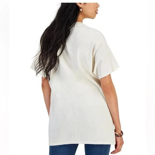 LOVE TRIBE Womens Tops LOVE TRIBE - Leopard Snoopy Cropped T-Shirt