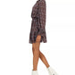 LUCY PARIS Womens Dress LUCY PARIS - Mock Neck Floral-Print Dress