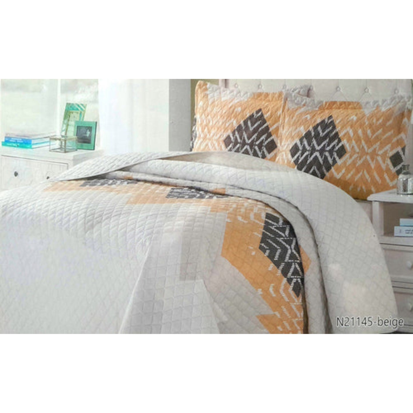 CANNON - Valentini King Summer Bedspread Set of 3 Pcs