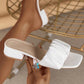 SHEIN - Square Toe Slipper