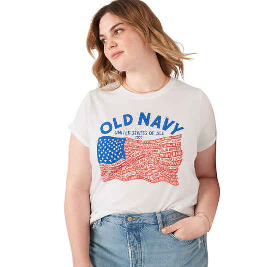 OLD NAVY - Flag Graphic T-Shirt