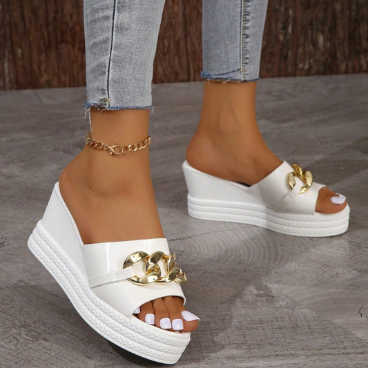 SHEIN -  Decor Chain  Slipper