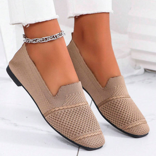 SHEIN -  Comfortable Square Toe Loafers