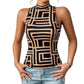 SHEIN -  Geometric Print Tank Top