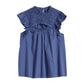 OLD NAVY - Flutter-Sleeve Smocked Cutout Swing Blouse