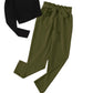 SHEIN -  Belted Paper Pocket Pants