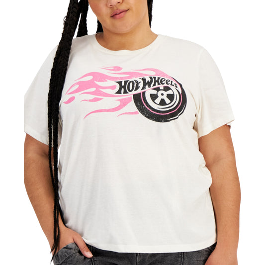 GRAYSON / THREADS - Plus Size Flaming Hot Wheels T-Shirt