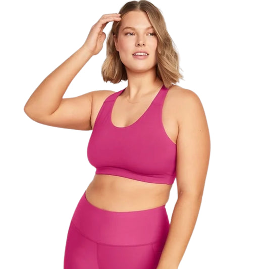 OLD NAVY - Medium Support Powerpress Strappy Sports Bra