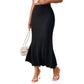 SHEIN -  Ruffle Collar safflower Embellished Elegant Skirt