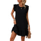 SHEIN - Round Neck Cap Sleeve Dress