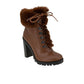 ORIGINAL - Pelica Faux Fur Trimmed Bootie