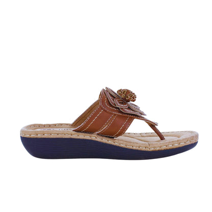 WHITE MOUNTAIN - Carnation Thong Comfort Slippers