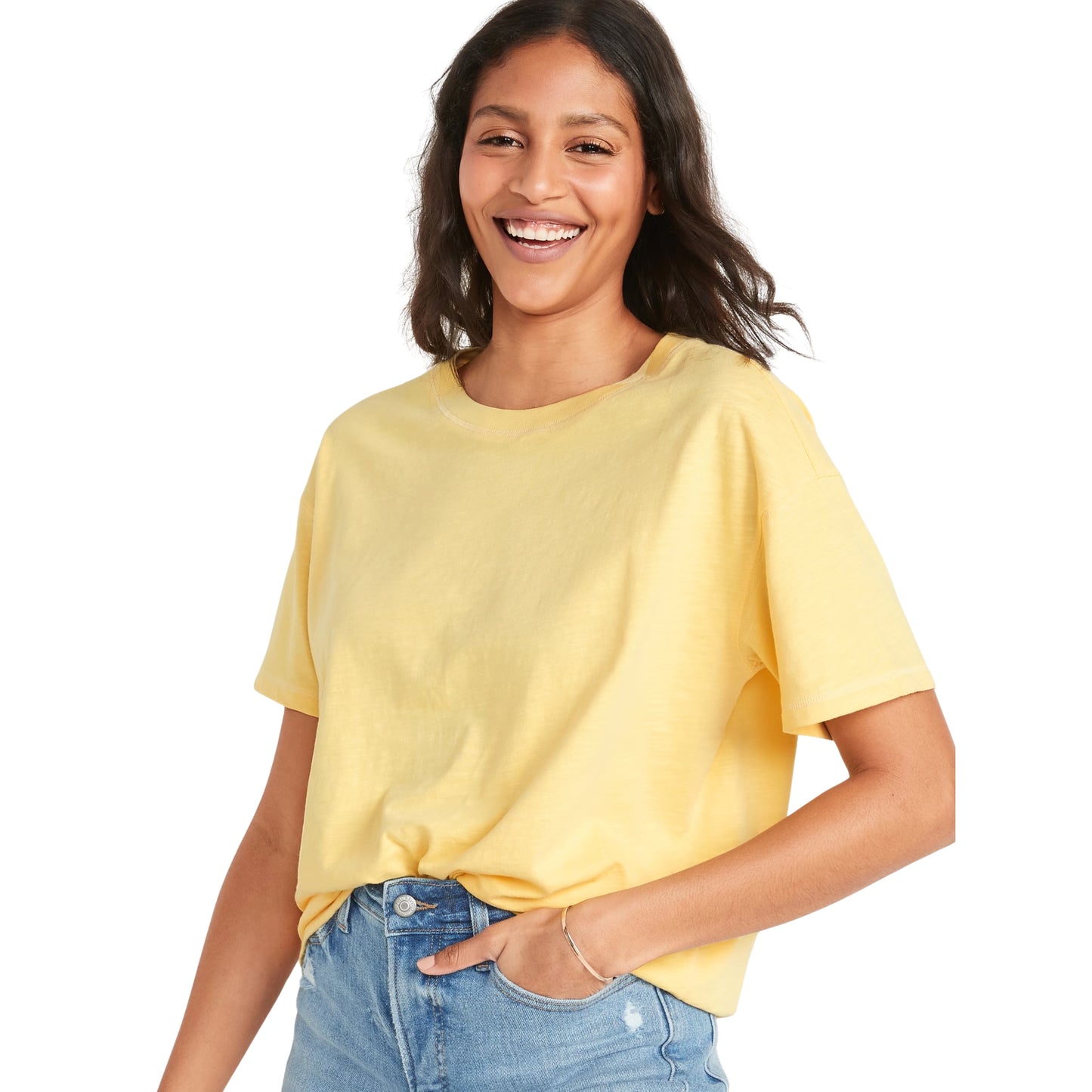 OLD NAVY - Short-Sleeve Vintage Easy T-Shirt