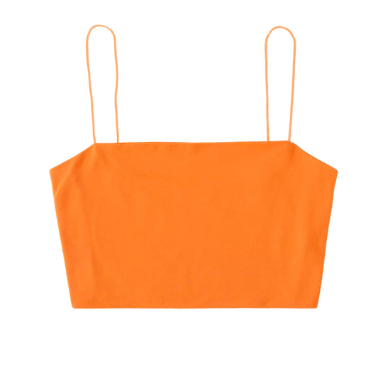 SHEIN - Solid Skinny Cami Crop Top
