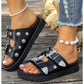 SHEIN - Platform Slipper with metal buckle and studs