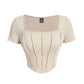 SHEIN - Square Neck T-Shirt