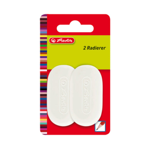 HERLITZ - Eraser 2 pcs