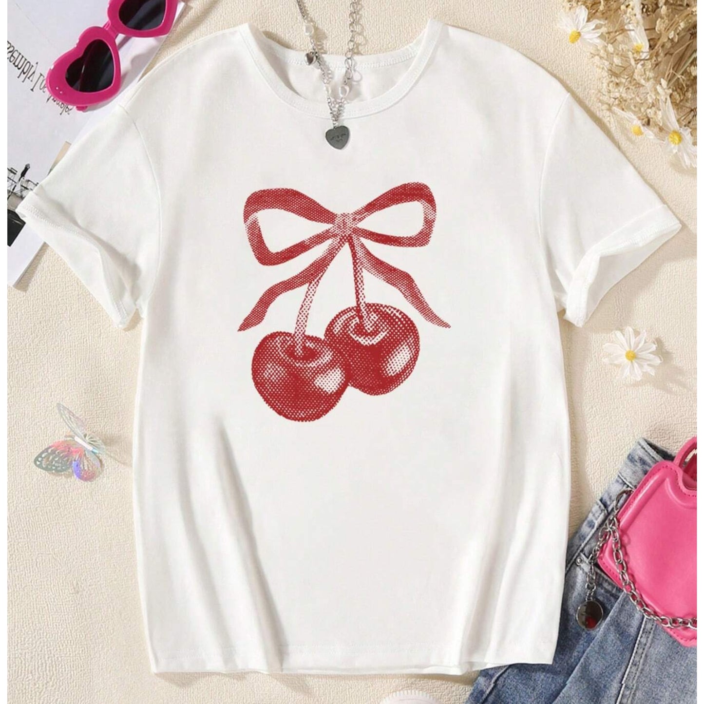SHEIN - Basic Round Neck T-Shirt