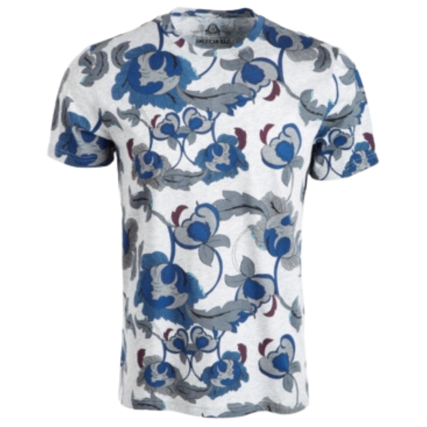 AMERICAN RAG - Floral Print Crew Neck T-Shirt