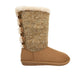 SUGAR - Micro suede Faux Fur Shearling Boots