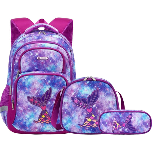 CUSANGEL - Water-Repellent Mermaid School Backpack