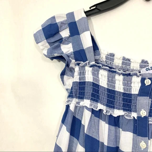 OLD NAVY - Flutter Sleeve Tiered Smocked Dress