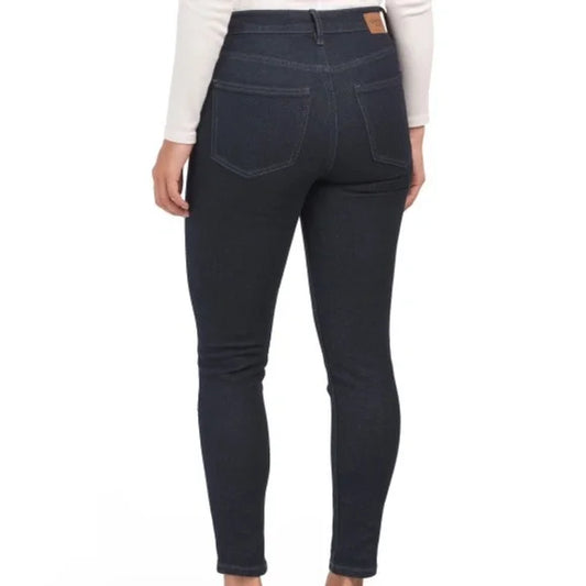 CALVIN KLEIN - Solid cotton button closure denim