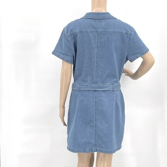 TINSELTOWN - Denim Mini Dress