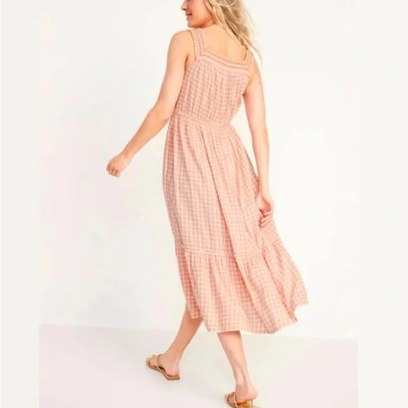 OLD NAVY - Plaid Maxi Dress