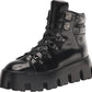 MADDEN GIRL Womens Shoes 36 / Black MADDEN GIRL - Lace-up Lug Sole Ankle Boots