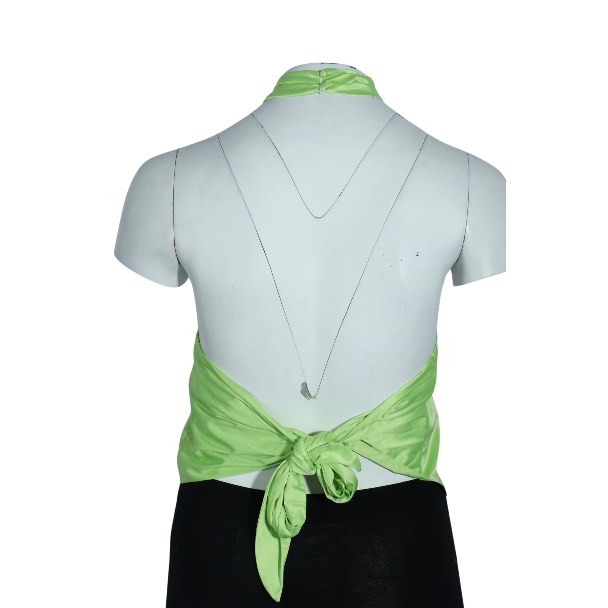 MALUMA Womens Tops XXXL / Green MALUMA - Tie At Back Top