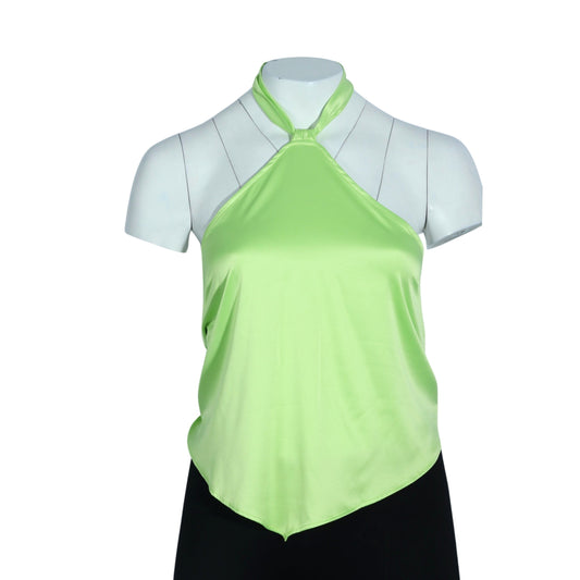 MALUMA Womens Tops XXXL / Green MALUMA - Tie At Back Top