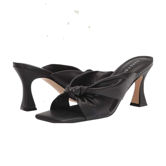 MARC FISHER Womens Shoes 37 / Black MARC FISHER - Loreda Heeled Sandal