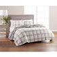 MARTHA STEWART Comforter/Quilt/Duvet Full/Queen / Multi-Color MARTHA STEWART - Tufted Plaid Full/Queen Quilt,