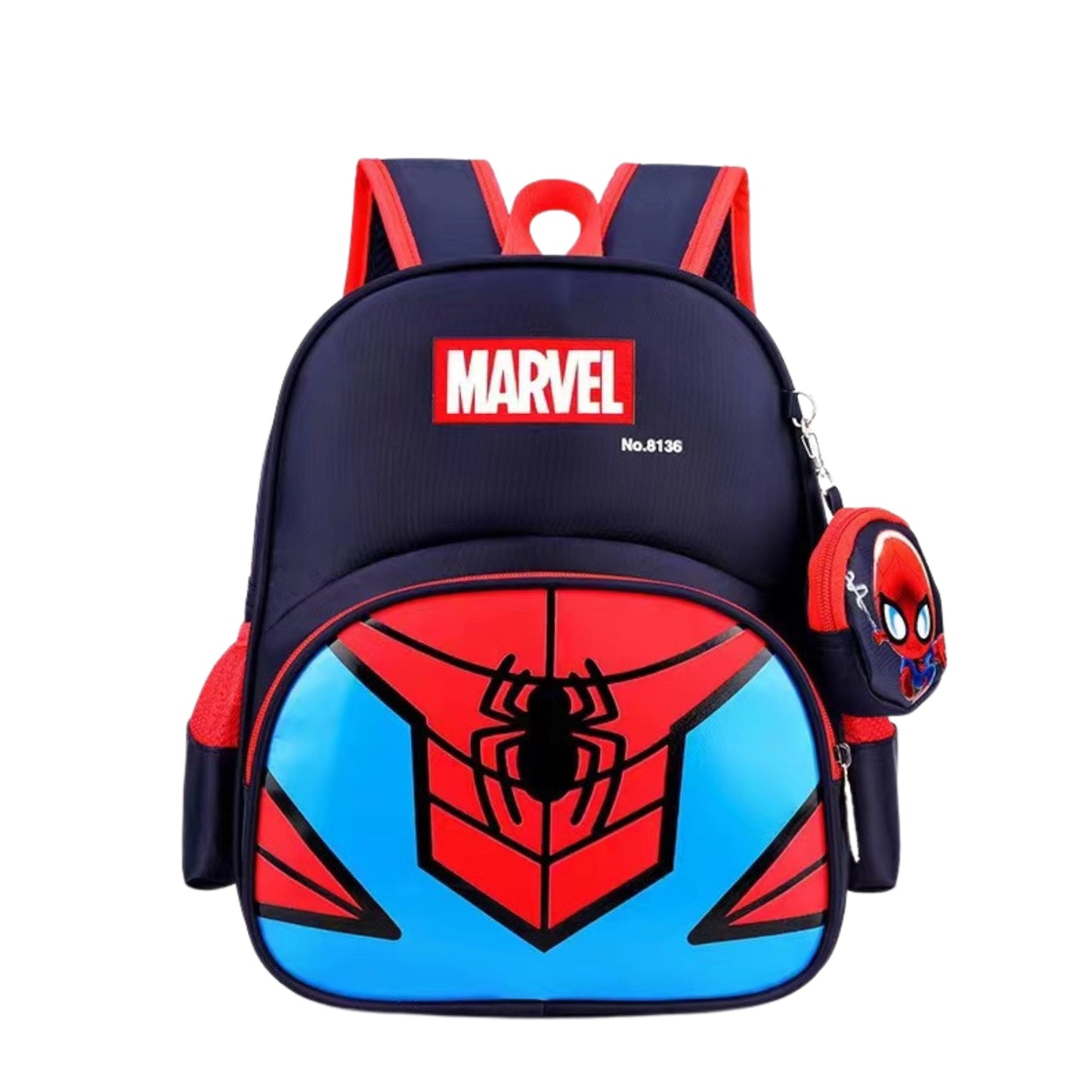 MARVEL School Bags Navy MARVEL - Spider man logo backpack