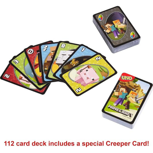 MATTEL Toys Multi-Color MATTEL - Minecraft UNO card game