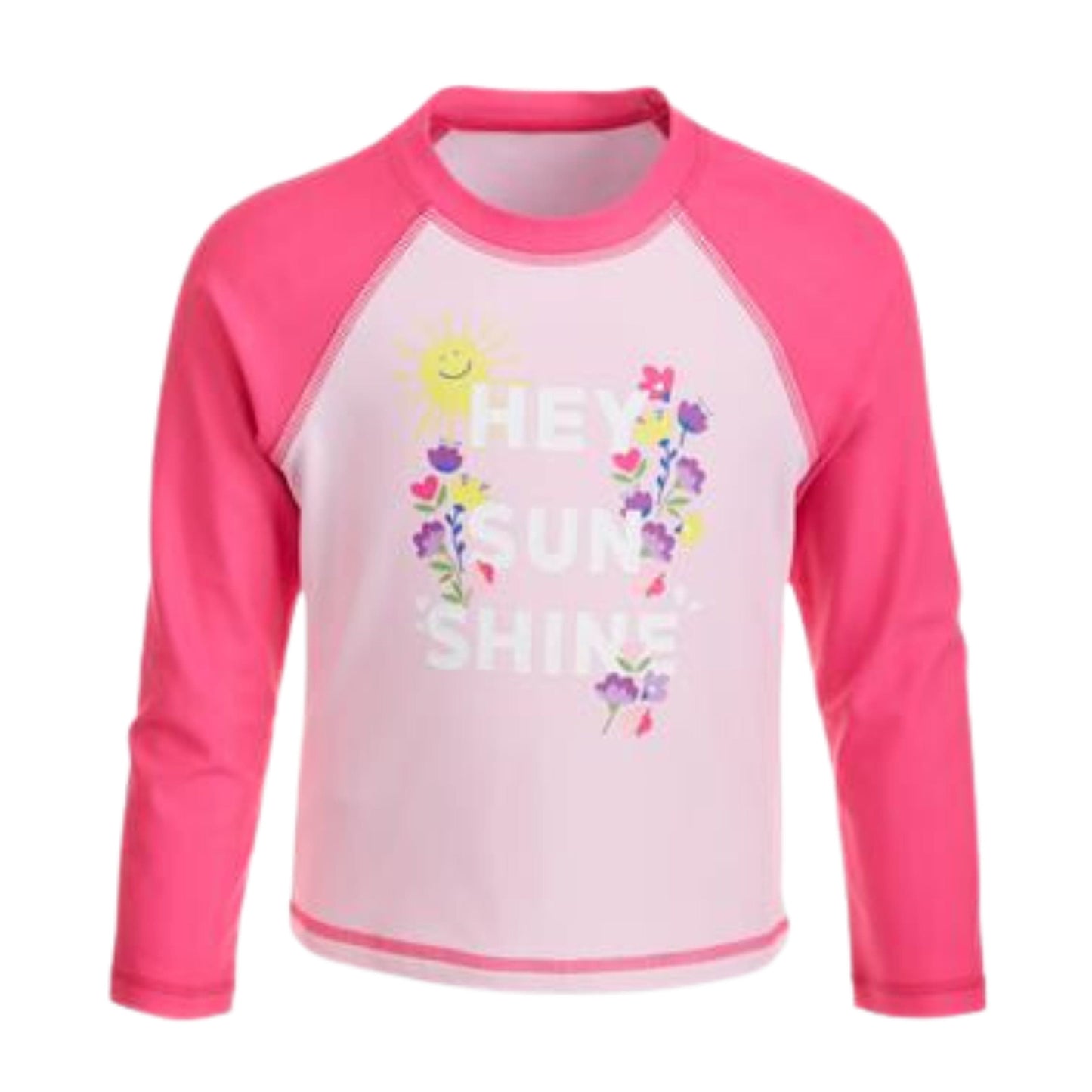 MIKEN MERMAIDS Baby Girl 2 Years / Multi-Color MIKEN MERMAIDS - BABY - Hey Sunshine Long-Sleeve Rash Guard