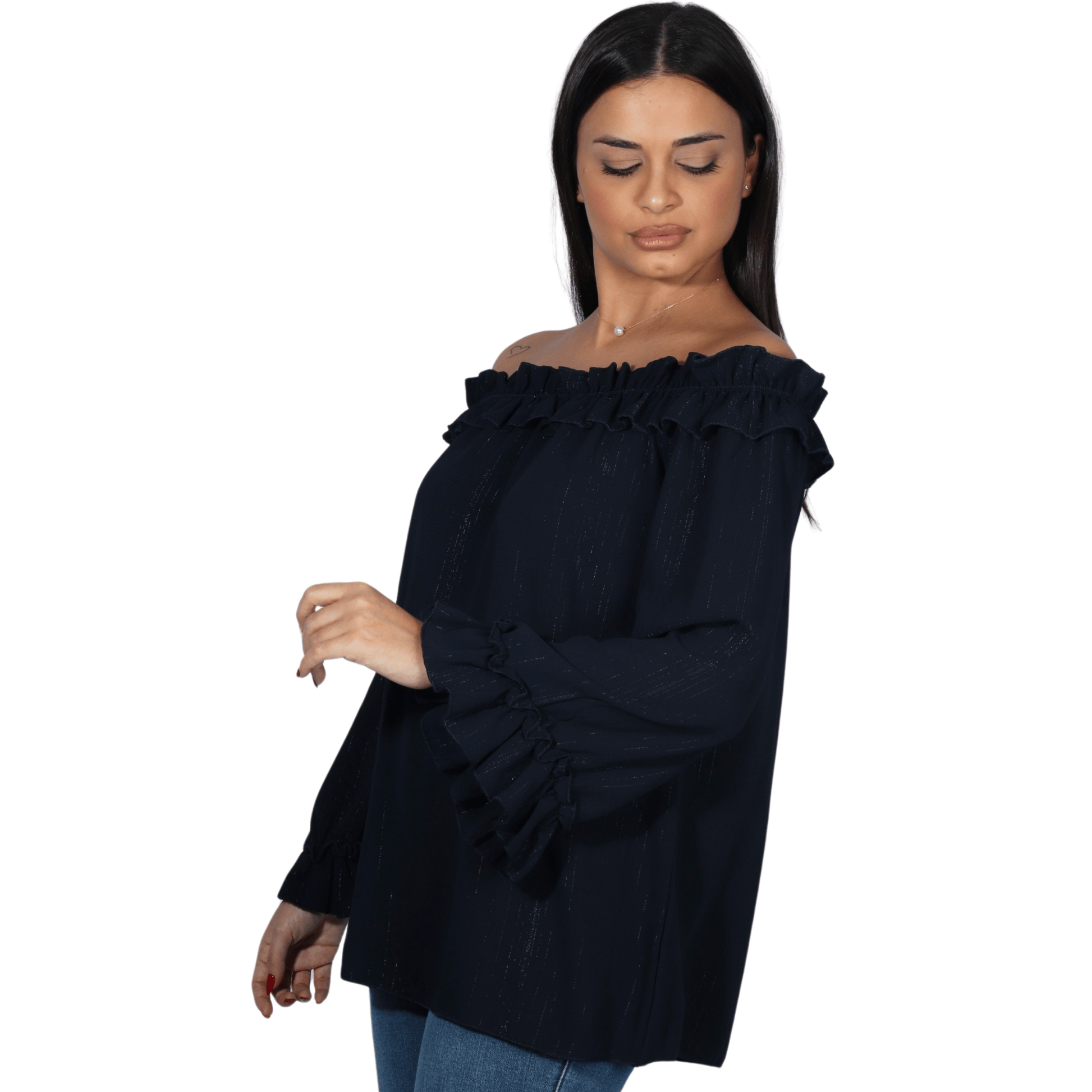 MIMOSA Womens Tops MIMOSA - Ruffled blouse